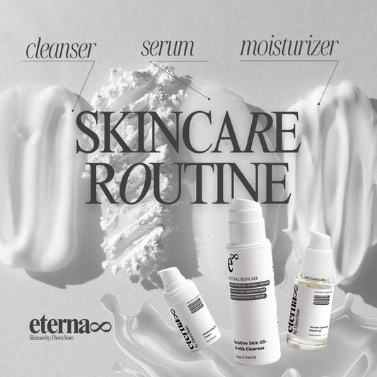 Eterna8 Hydration Ritual Trio | Three steps to infinite natural hydration and timeless glow