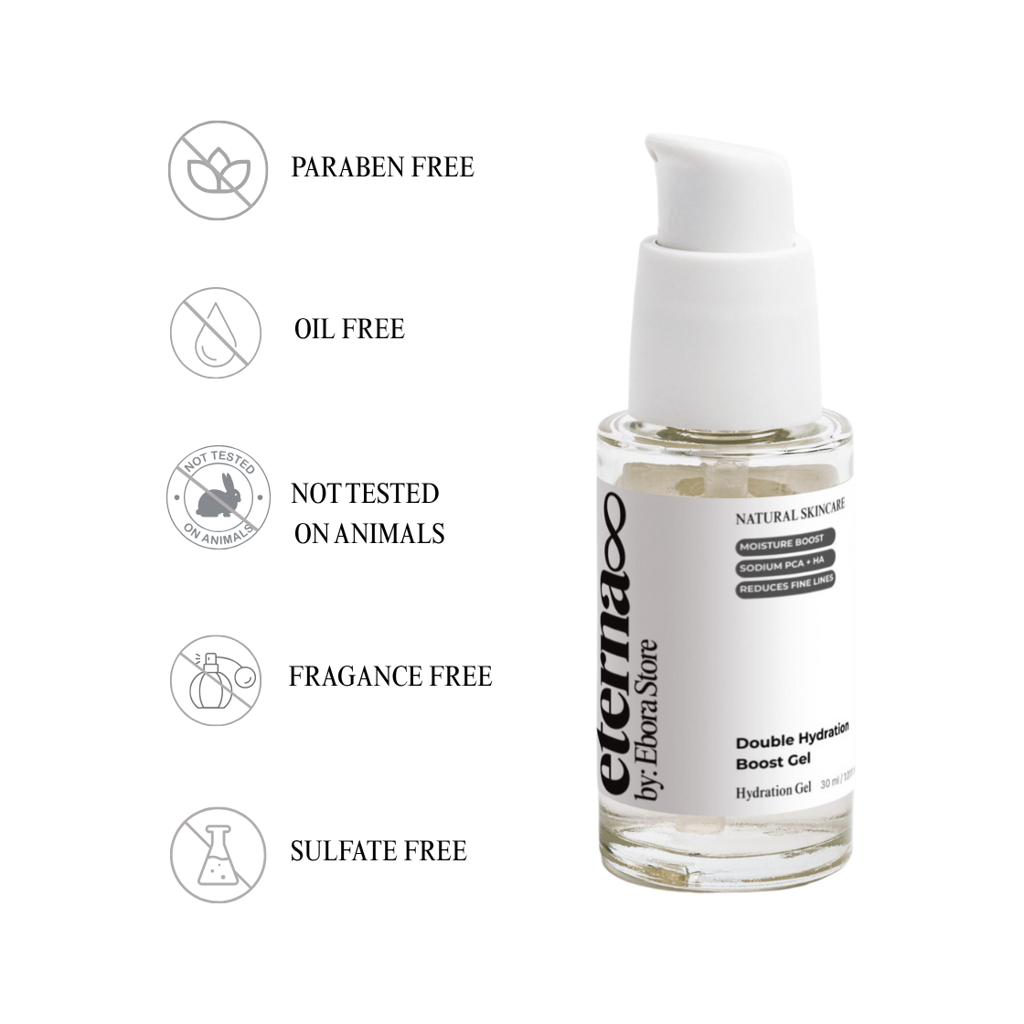 Eterna8 | Double Hydration Boost Gel with Hyaluronic Acid