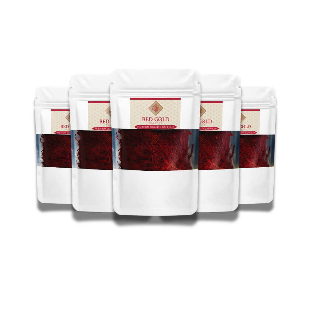 Red Gold Reserve Premium Spanish Saffron Threads 25g – Category 1, ISO 3632 Certified | Chef’s Selection