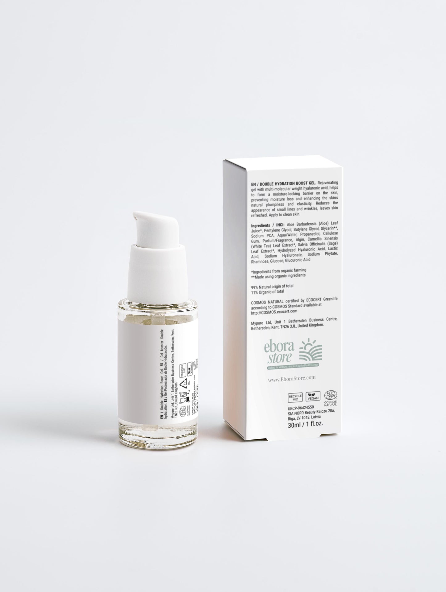 Eterna8 | Double Hydration Boost Gel with Hyaluronic Acid