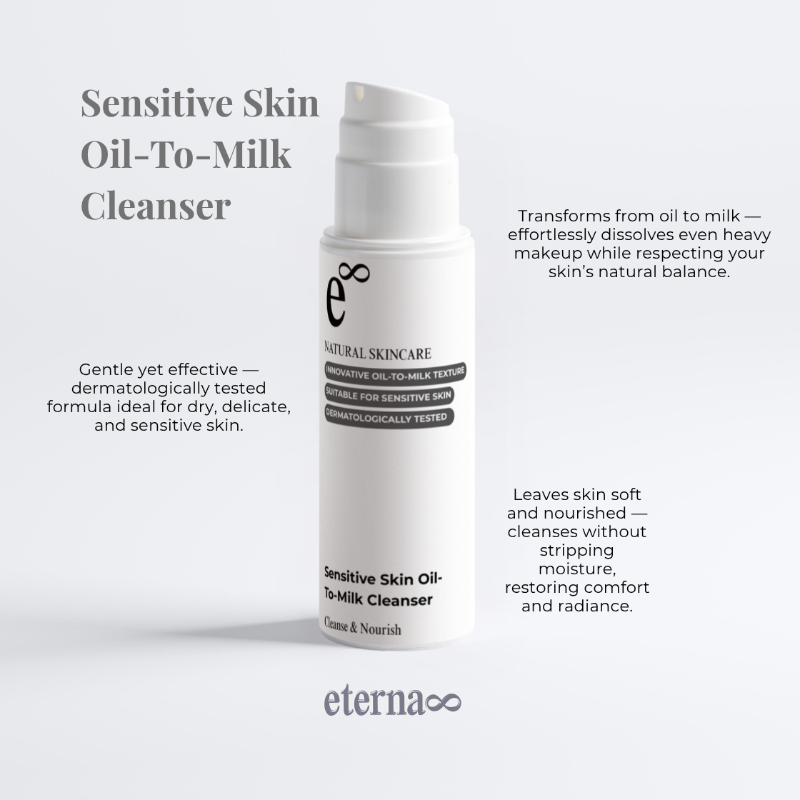 Eterna8 Hydration Ritual Trio | Three steps to infinite natural hydration and timeless glow