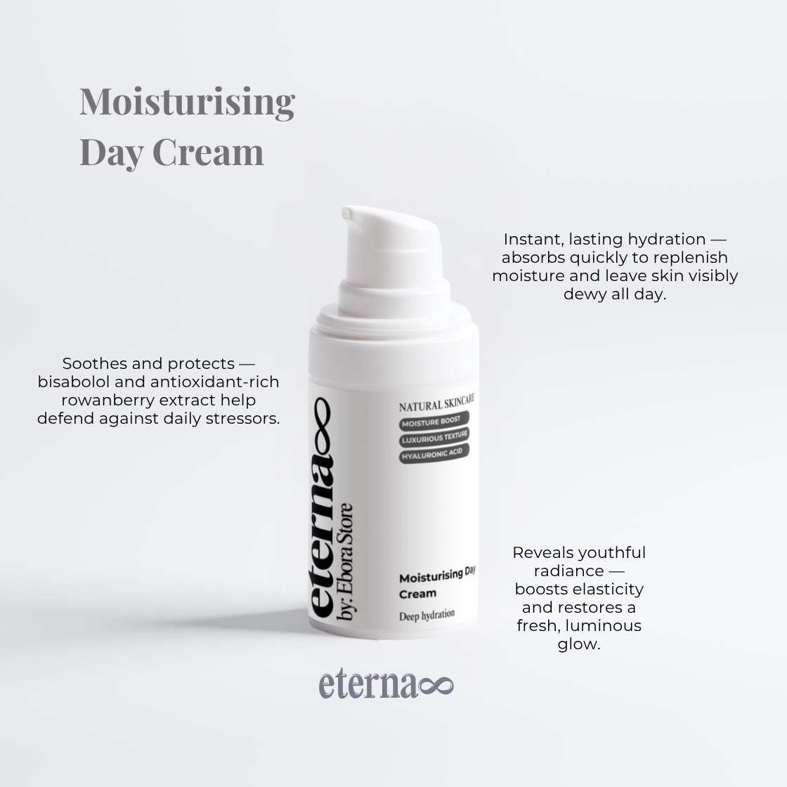 Eterna8 Hydration Ritual Trio | Three steps to infinite natural hydration and timeless glow