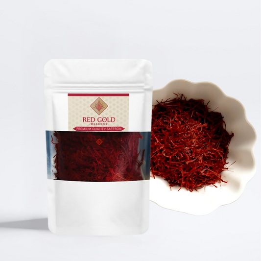 Red Gold - Reserve | 5g Premium Spanish Saffron Threads (Category 1, ISO 3632 Certified, Chef’s Selection)