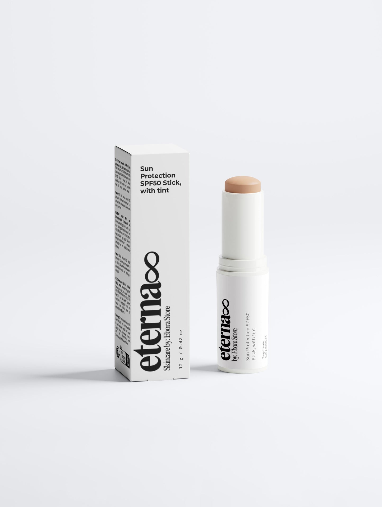 Eterna8 | Sunscreen SPF50 Stick – Mineral Sun Protection with tint.
