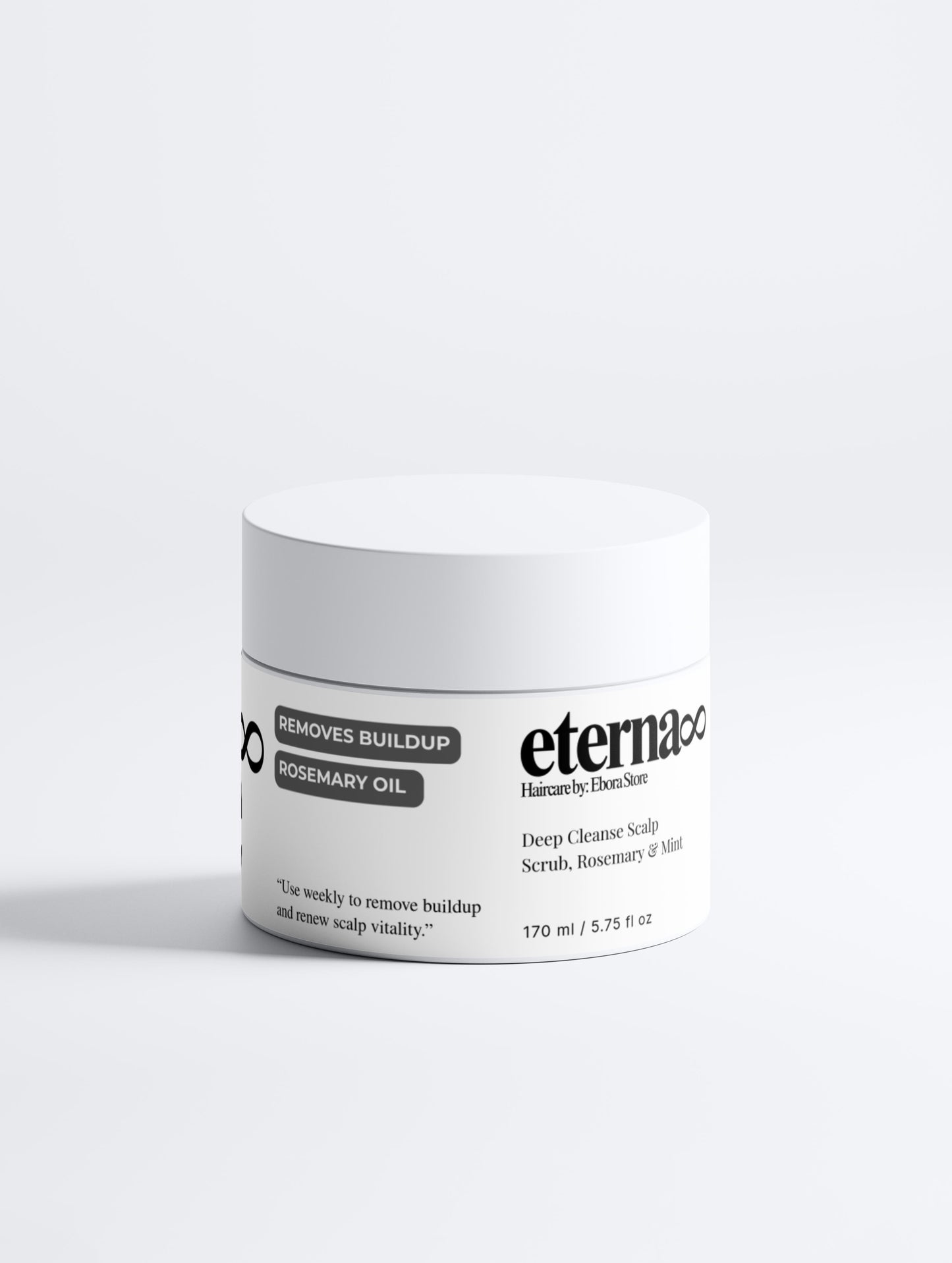 Eterna8 Deep Cleanse Scalp Scrub – Rosemary & Mint (170 ml / 5.75 fl oz)